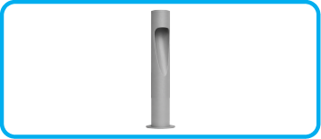 010-AZOOD LED BOLLARD LIGHT E31 SERIES